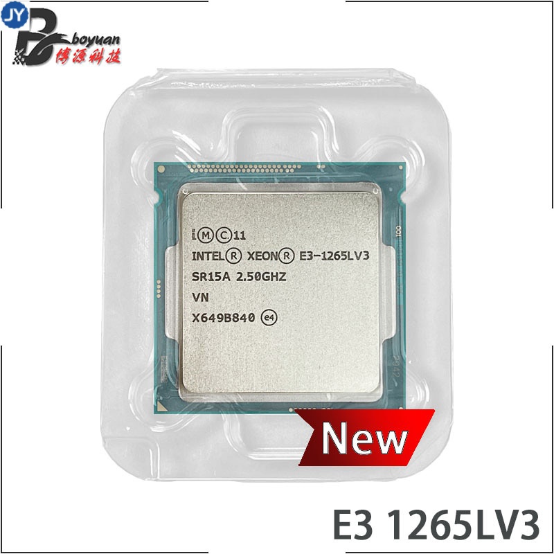 英特爾至強 E3-1265L V3 新 E3 1265LV3 E3 1265L V3 2.5 GHz 四核 CPU 處理