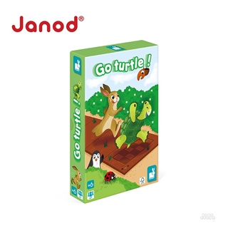 【法國Janod】趣味桌遊-龜兔賽跑