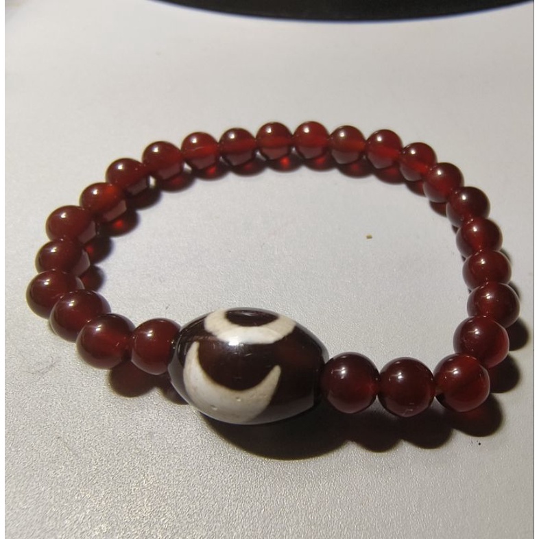 MH USK瑪瑙 銀線日月星天珠 9-187 MH USK瑪瑙 銀線日月星天珠 9-187 MH