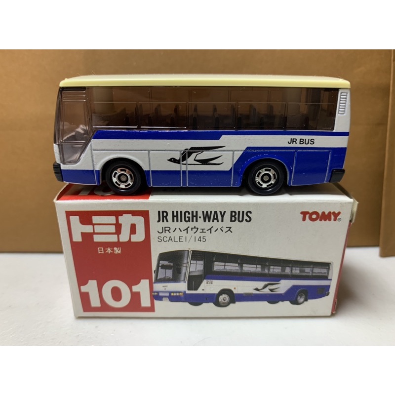 ［現貨］Tomica  多美 舊紅標 日製 No.101 JR high-way bus 巴士