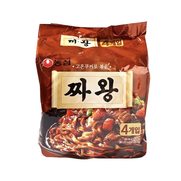 🇰🇷韓國代購🇰🇷 Nongshim 農心 炸王炸醬麵 4入 炸醬麵之王