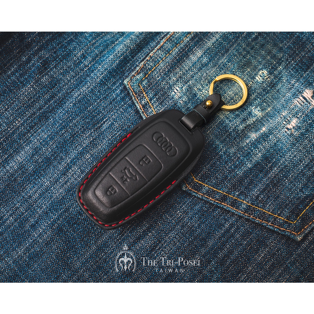 奧迪 AUDI A3 A4 A6 Q3 Q5 Q7 鑰匙皮套 汽車鑰匙包 汽車鑰匙套 鑰匙套 鑰匙包 鑰匙圈 生日禮物