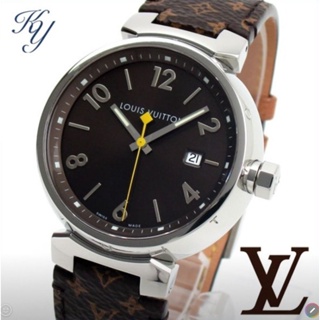 LOUIS VUITTON Q1111巧克力面盤錶 38MM 絕版增值錶