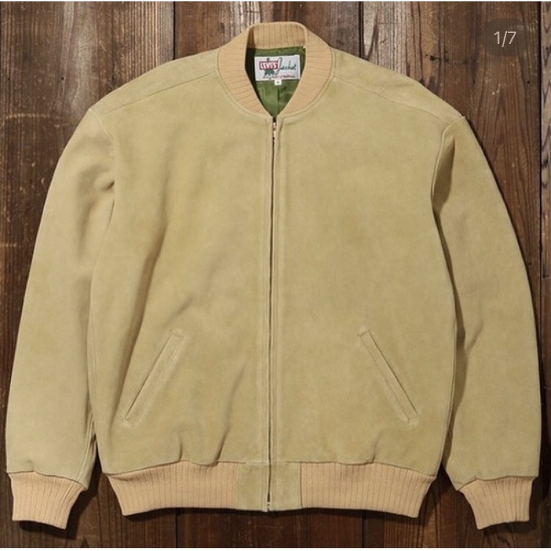Levi’s Vintage Clothing Lvc 1980s 寬版皮衣外套