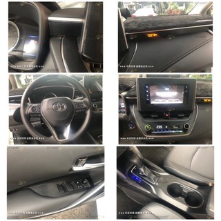 COROLLA CROSS GR SPORT 拉絲黑髮絲紋造型保護貼 貼膜 防護 保護貼 車貼膠膜
