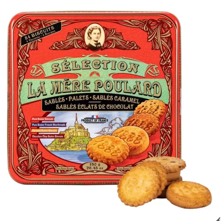 【好市多代購】La Mere Poulard 奶油餅乾禮盒 750公克 | Costco Grocery