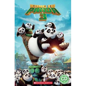 Kung Fu Panda 3 (1平裝+1CD)(有聲書)/Nicole Taylor【三民網路書店】