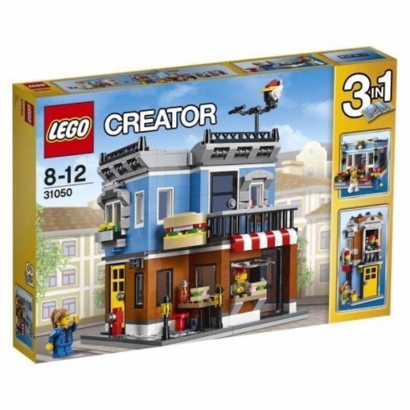 LEGO 樂高積木 Creator 系列 LT31050 轉角熟食店（全新已拆袋，但沒玩過）