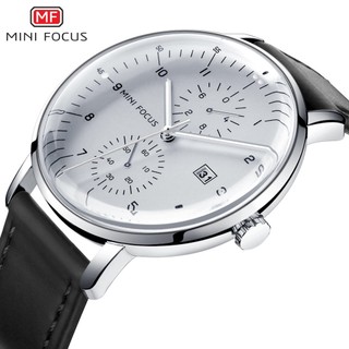 附發票【專櫃正品 禮盒裝】MINI FOCUS手錶2026新款商務男手錶夜光防水男表假兩眼 進口機芯非機械錶 聖誕禮物