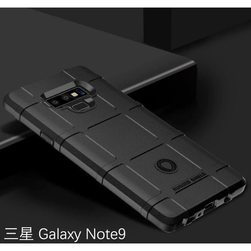 【瘋客邦3C】倉庫現貨三星NOTE8 NOTE9 NOTE10軍規護盾手機殼防滑磨砂全包防摔軟殼