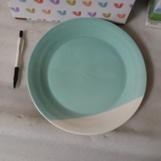 居家餐具盤*全新 英國 Royal Doulton 皇家道爾頓*1815恆採系列 28cm平盤 (水綠色)