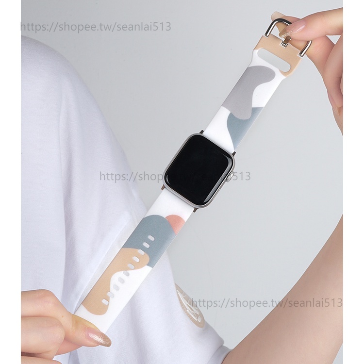 Redmi Watch 3 active 莫蘭迪錶帶 Realme Watch 3 2 Pro 矽膠錶帶  22mm