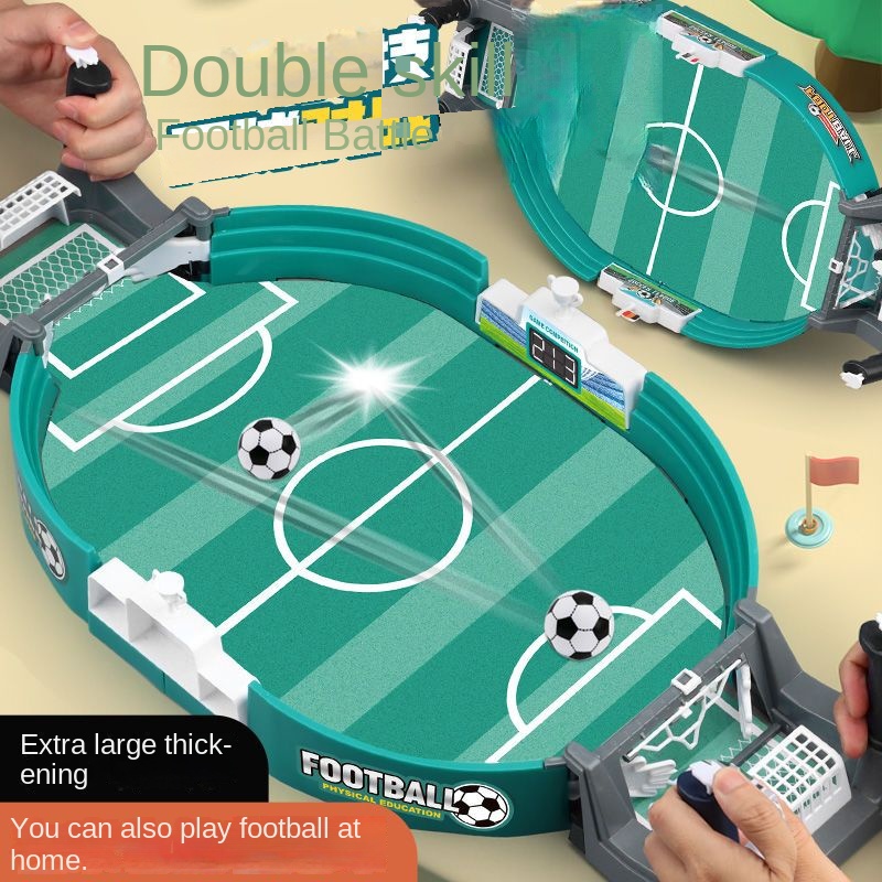 兒童桌上足球檯桌面桌遊足球場玩具親子益智互動雙人對戰男孩遊戲