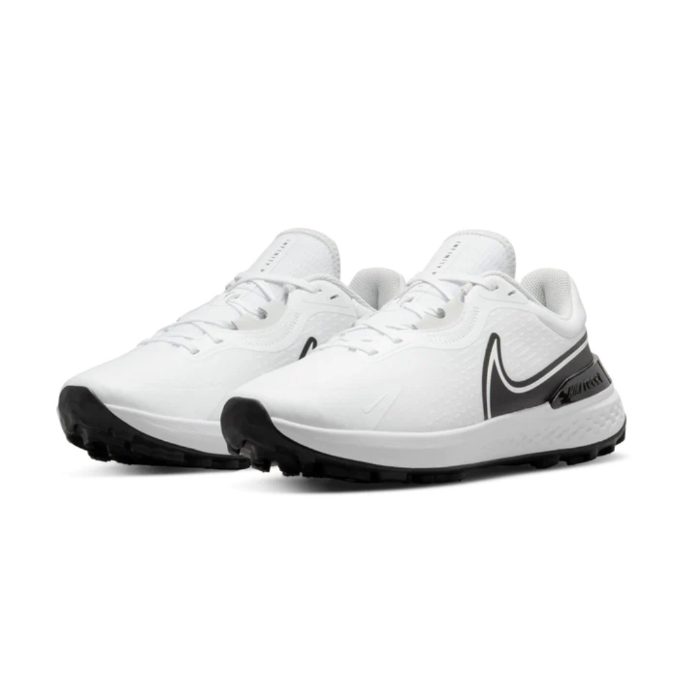 歐瑟-NIKE GOLF INFINITY PRO 2 男士軟釘高爾夫球鞋(白黑色)DM8449-115