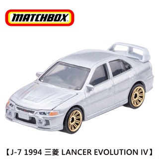 MATCHBOX 火柴盒小汽車 J-7 1994 三菱 LANCER EVOLUTION IV 玩具車