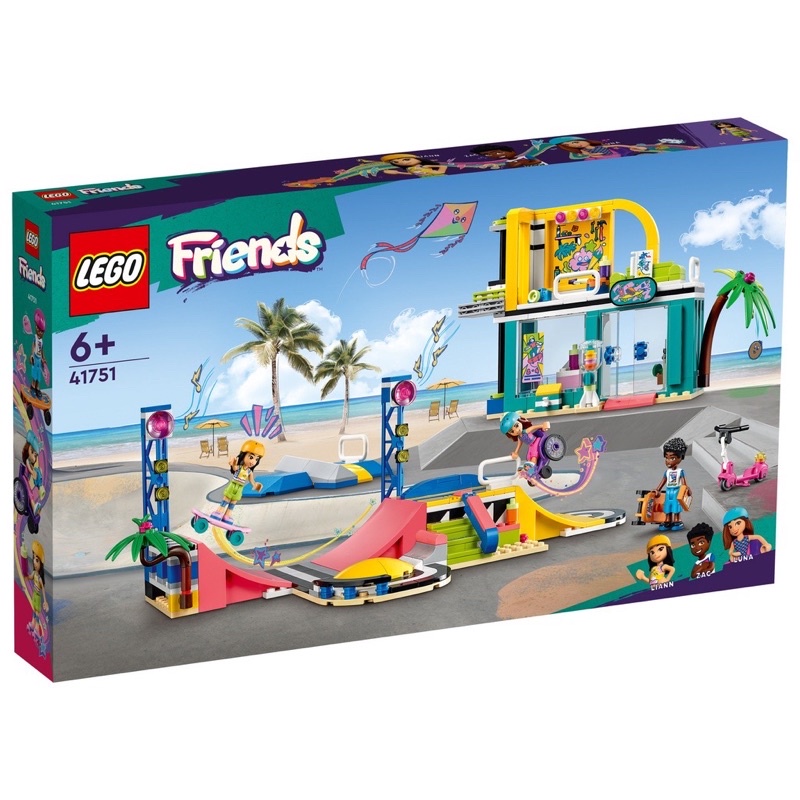 Home&amp;brick LEGO 41751 滑板公園 Friends