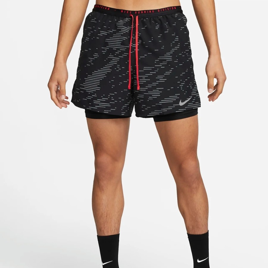 耐吉 Nike Dri-FIT Run Division Flex Stride 短褲 2 合 1 5 英寸跑步短褲 S