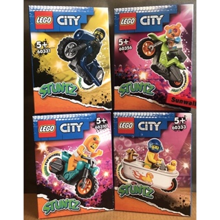 【積木2010】樂高 LEGO 60310 60331 60333 60356 特技摩托車 / 樂高 CITY 城市
