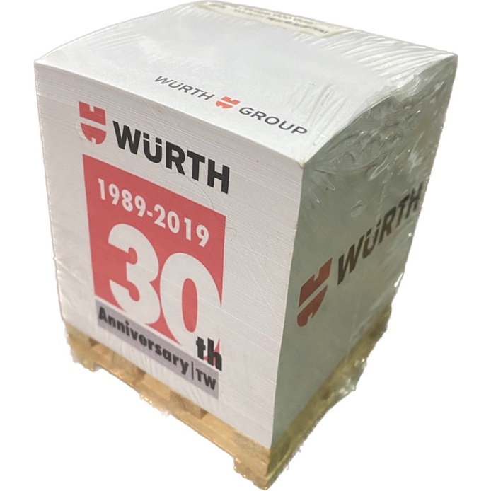 CH小舖/福士WURTH/便條紙/30週年紀念棧板造型/收藏