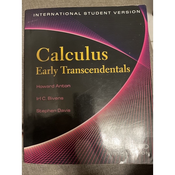 【二手】Calculus early transcendental 9e 微積分 原文書