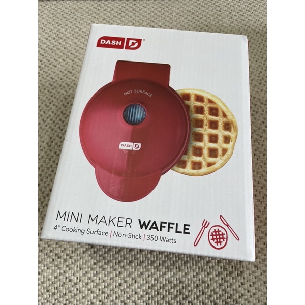 美國 DASH 迷你鬆餅機 Mini Waffle Maker（全新）