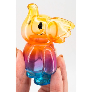 現貨 UNBOX 限量 ELFIE 100% 小象 彩虹款