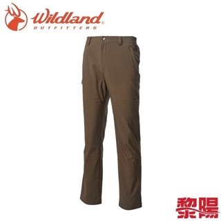 Wildland 荒野 0A62316 彈性輕薄防風防潑長褲 男款 (深卡) 雙向彈性/爬山健行 24W62316