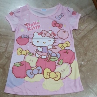 Hello Kitty 童裝 冰涼短袖上衣 原價590元