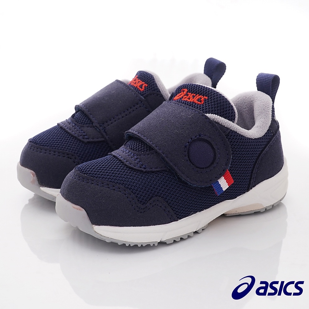 ASICS日本亞瑟士(零碼)寶寶穩健系列機能童鞋-1144A245-400深藍-13-16cm(寶寶段)