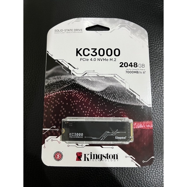 ［全新］金士頓Kingston KC3000 2TB PCle 4.0 NVMe M.2 SSD