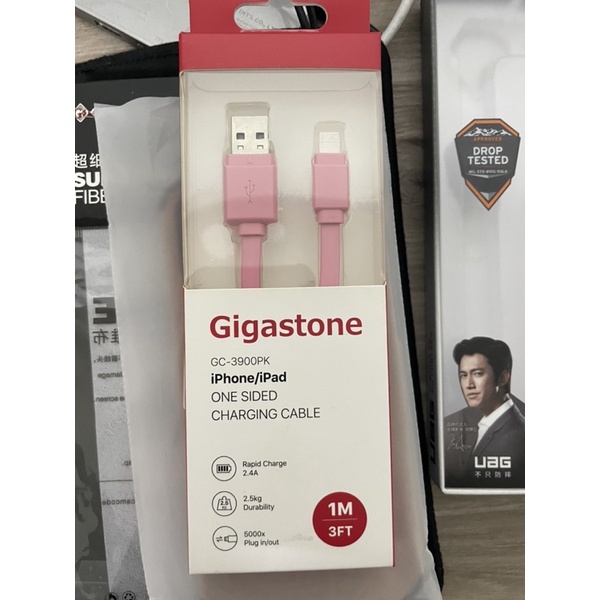 [Gigastone]Lightning1M iphone充電線.高速充電線