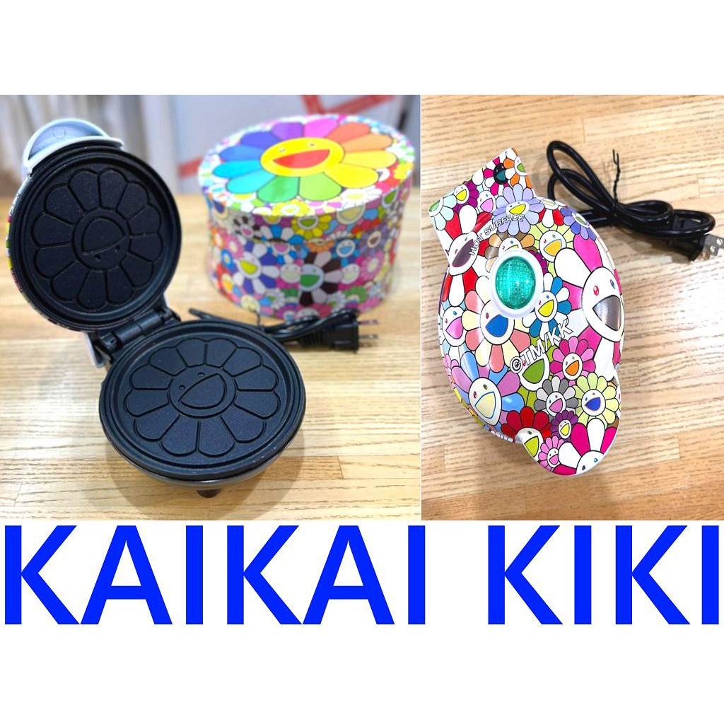 BLACK美國限定！全新KAIKAI KIKI x 村上隆!太陽花電熱式電子鬆餅機