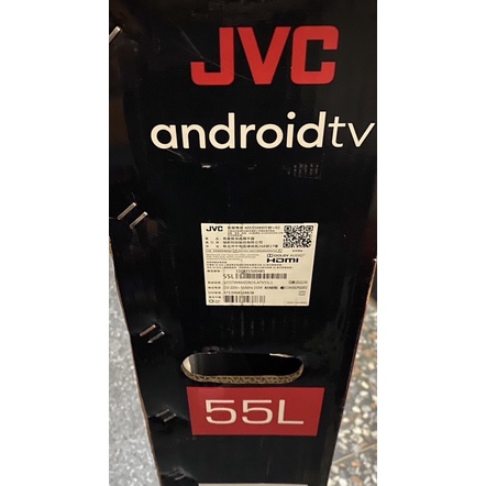 JVC 55吋4K連網電視(需自取）