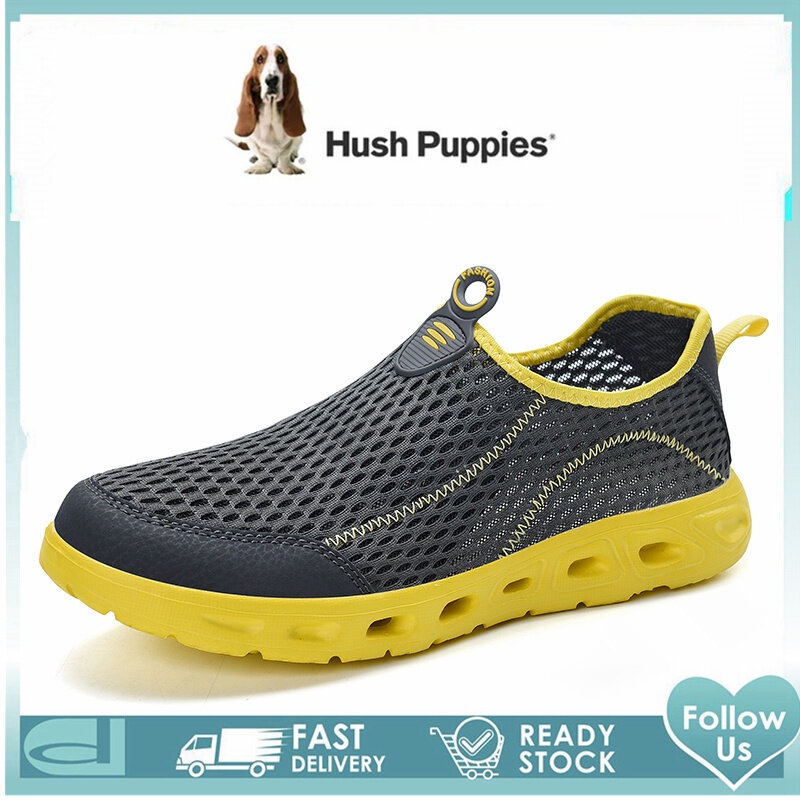 Hush Puppies 鞋男平底鞋男韓版男鞋運動鞋男士運動鞋男士大碼 45 46 47 48 帆布鞋