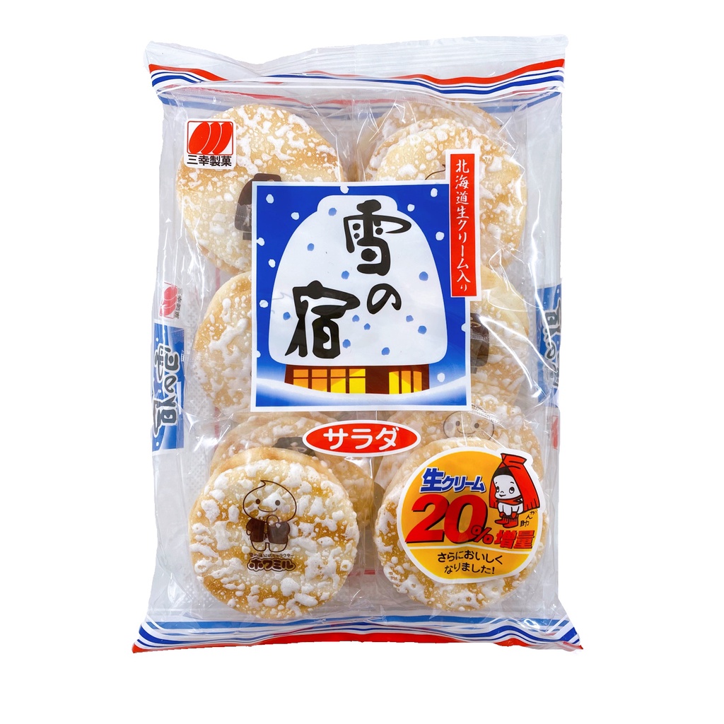 【三幸】日本零食 三幸 雪宿米果(沙拉/蛋黃/黑糖)