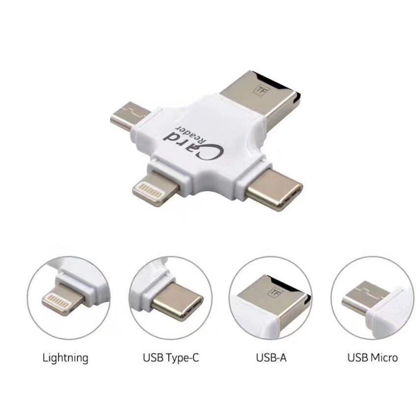 [手機讀卡器]外接隨身碟 USB U盤 3合1 可把IPHONE的圖片放在記憶卡 可充電2.1 比蘋果USB隨身碟更佳
