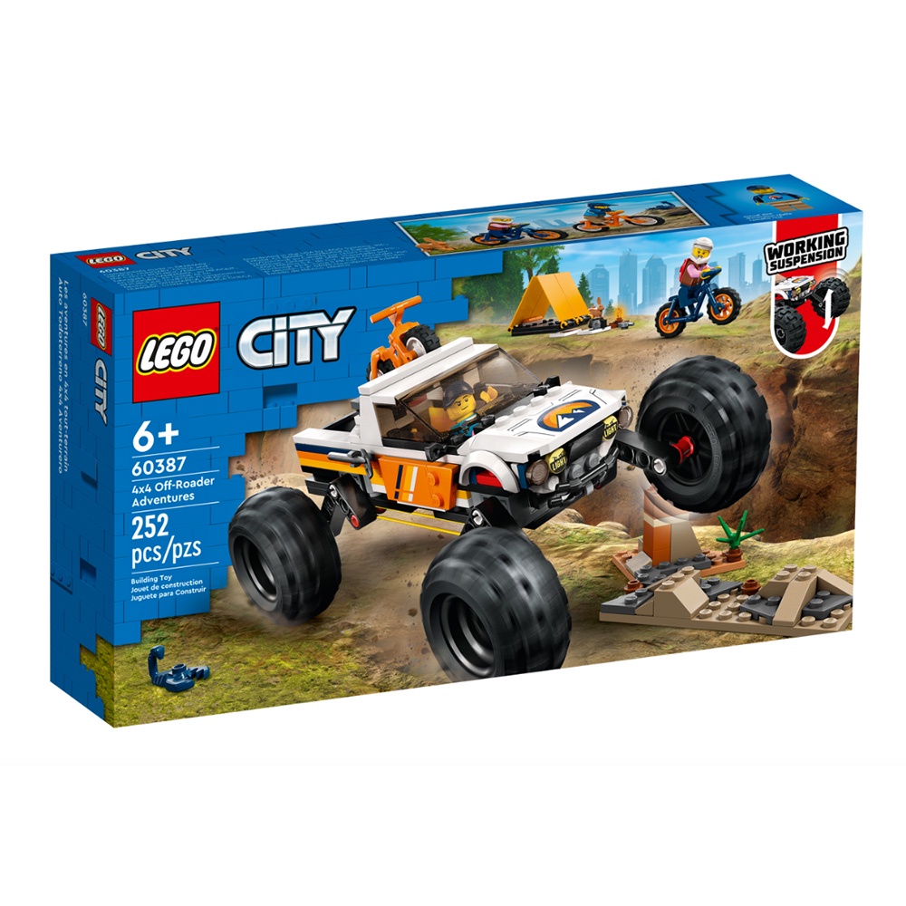 LEGO樂高 City城市系列 越野車冒險 LG60387