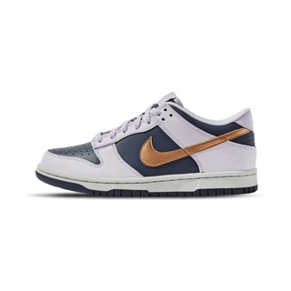 [現貨]Nike Dunk Low SE "Copper Swoosh" (GS) 藍金 女鞋大童 DX1663-400