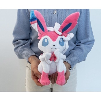 韓國正版授權神奇寶貝寶可夢Pokemon - 仙子伊布坐姿娃娃30 cm