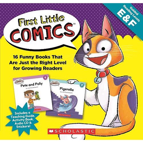 First Little Comics: Guided Reading Levels E & F (+1CD/16冊合售)/Liza Charlesworth eslite誠品