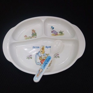 彼得兔 兒童餐盤 彼得兔餐盤 二手 彼得兔兒童餐具