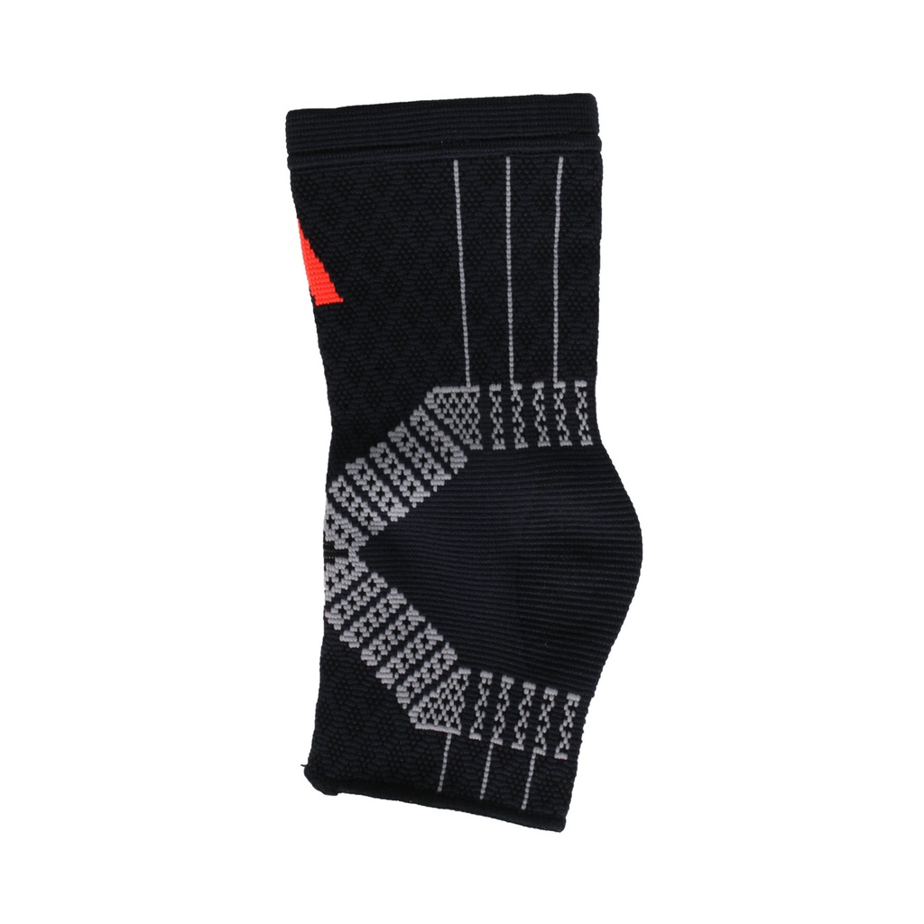 ADIDAS 3D立體針織護踝(護具 台灣製 吸濕排汗 愛迪達「MG0045」 黑橘