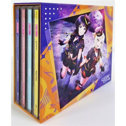 Cd Lovelive 虹咲學園學園偶像同好會4張套組 特典收納盒diverdiva L 蝦皮購物