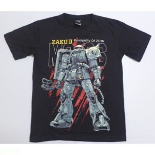 【Mr.17】機動戰士 MS-06 ZAKUⅡ 薩克Ⅱ 鋼彈漫畫風進口短袖T恤 機器人 T-SHIRT (N320)
