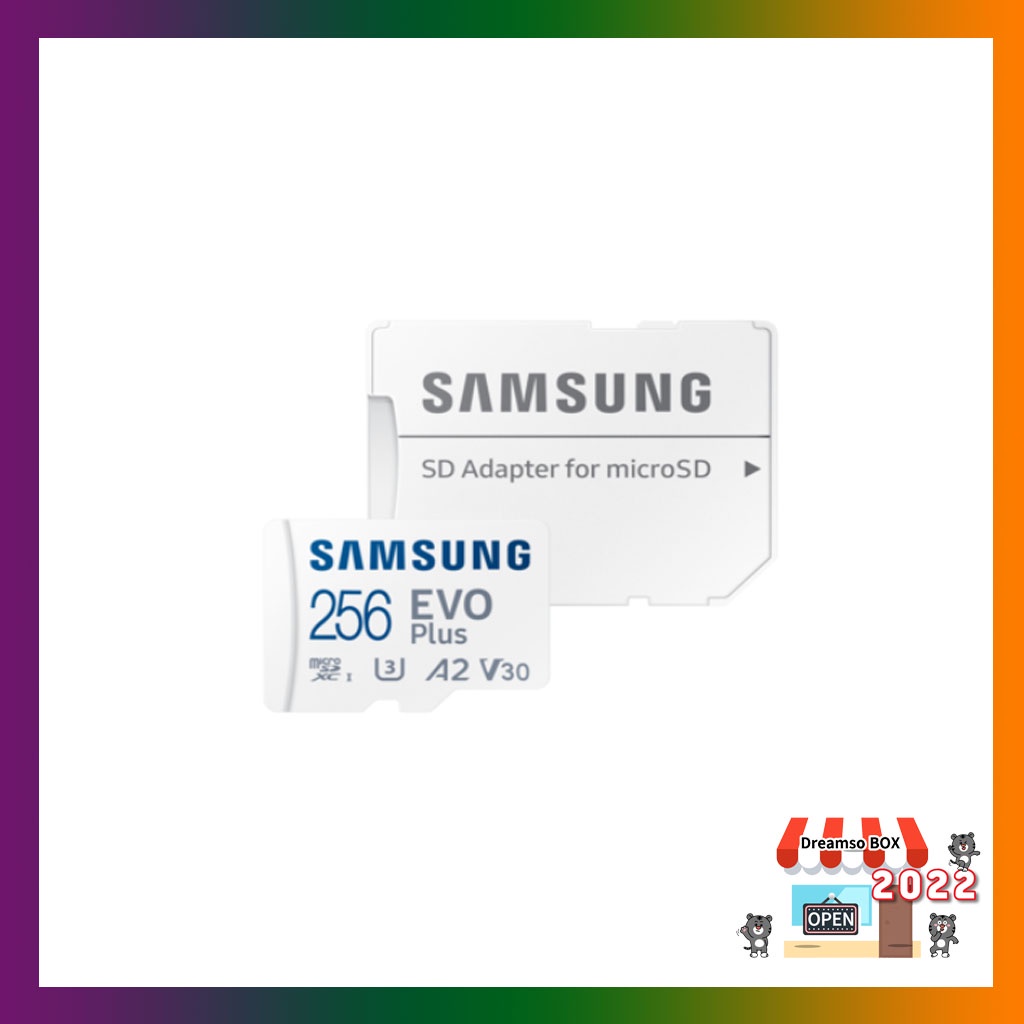 SAMSUNG 三星電子產品 Micro SD 卡 EVO PLUS 256G MB-MC256KA/KR/存儲卡