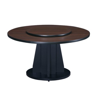 【KA318-9】新圓盤腳4.5尺圓桌(2.5尺轉盤鋁圈1尺)(全組)(東部及桃園以南請詢運費)