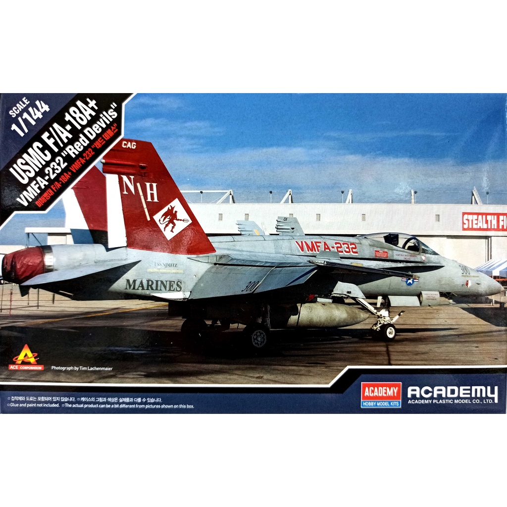 ACADEMY 愛德美 1/144 USMC F/A-18A+ VMFA-232 "Red Devils" 戰鬥攻擊機