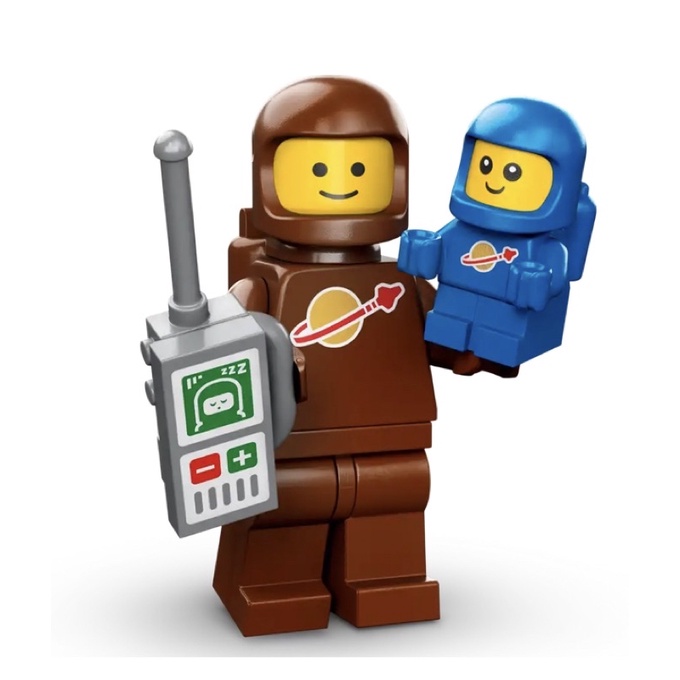 LEGO 樂高 71037 24代 03 棕色太空人 太空寶寶 太空人