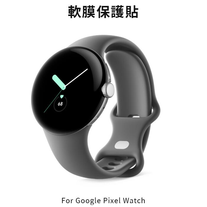 --庫米-- Google Pixel Watch 水凝膜 TPU軟膜 軟膜保護貼 手錶