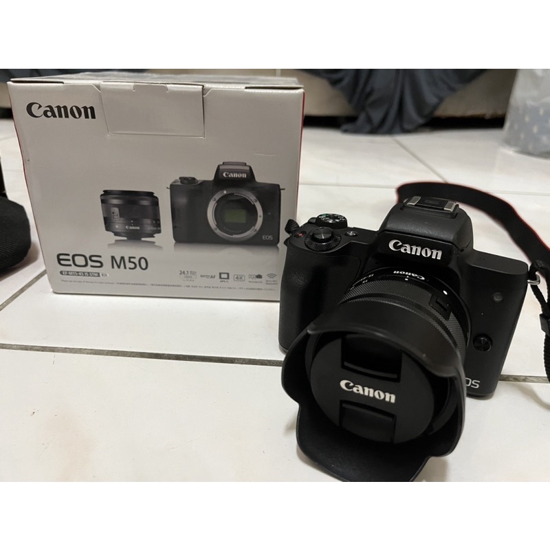 CANON EOS M50 + 15-45MM IS STM 鏡頭 品項良好如新 單眼 微單 相機